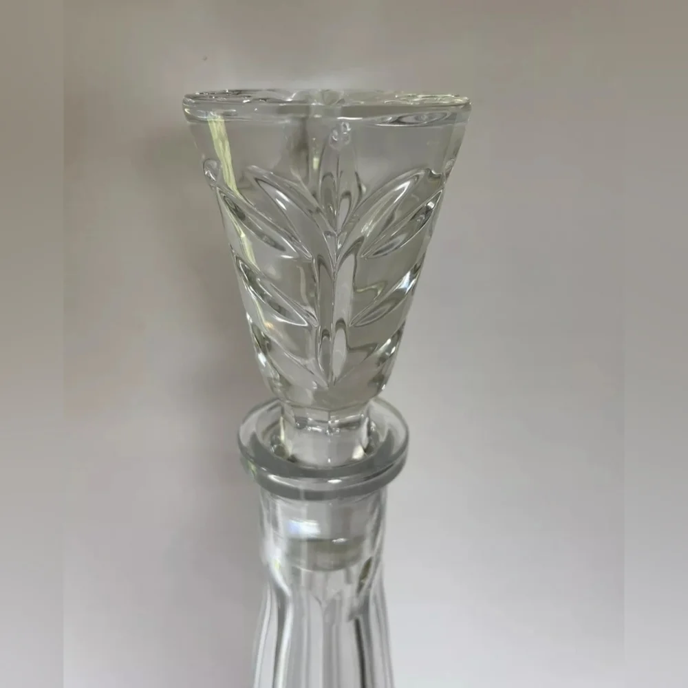 Portico | Crystal Decanter & Stopper | Crystal Clear Industries | Fifth Avenue